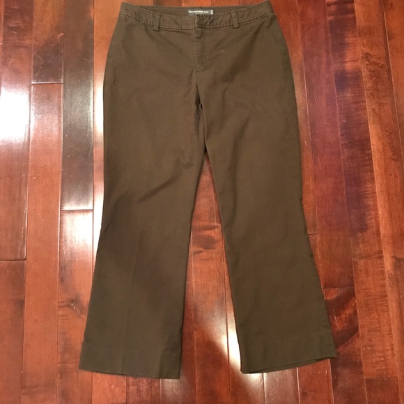 Banana Republic Pants - Banana Republic Martin Stretch Capri Pants Size 8
